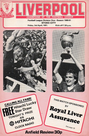 Match programme